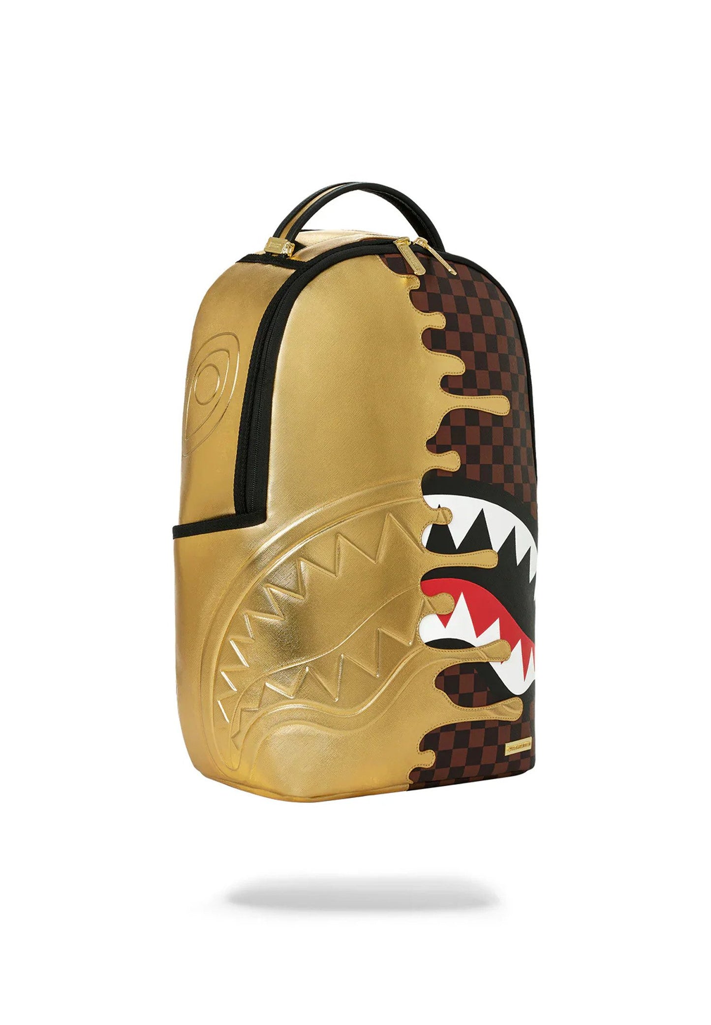 sprayground sharks gold