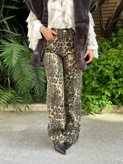 glamorous jeans maculato