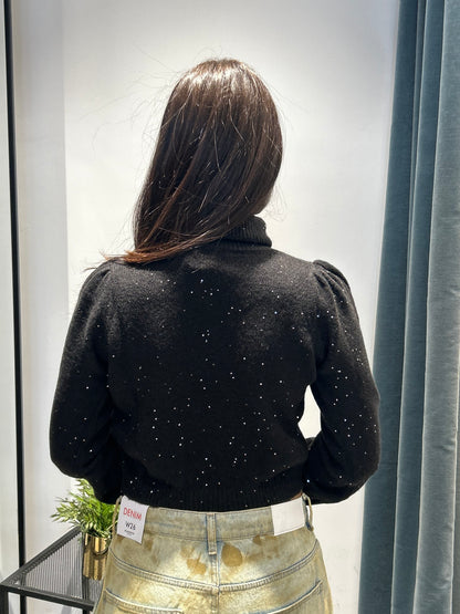 ornella b pull mini pailettes