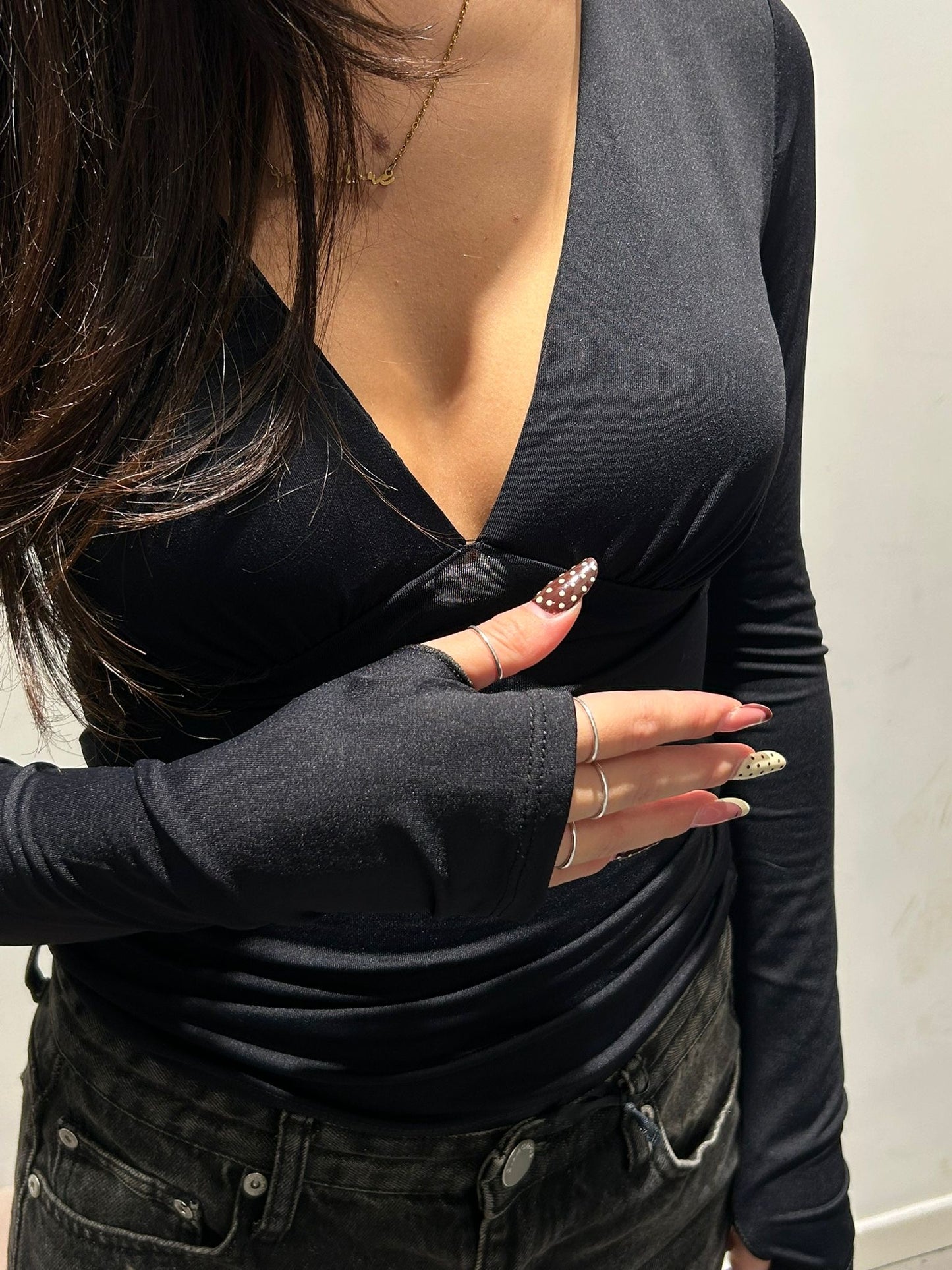 isabel maglia coppe scollo