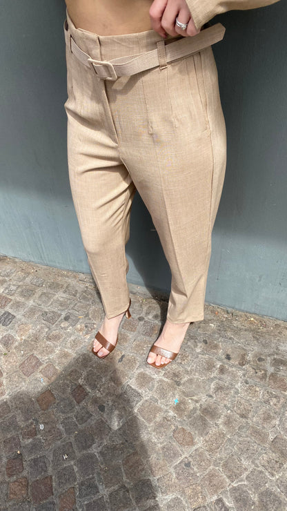 chic tailleur panta caviglia