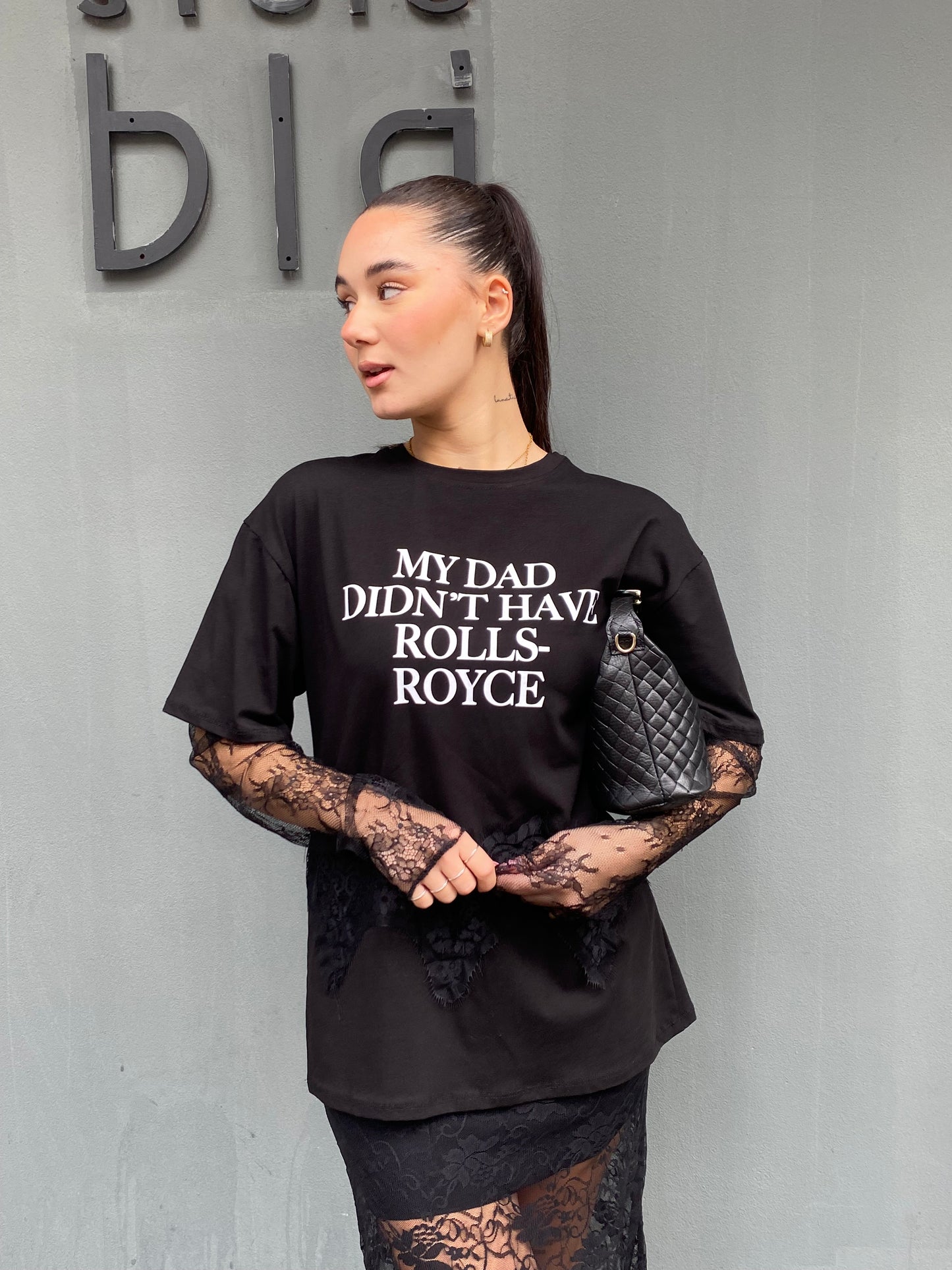 isabel t-shirt over pizzo