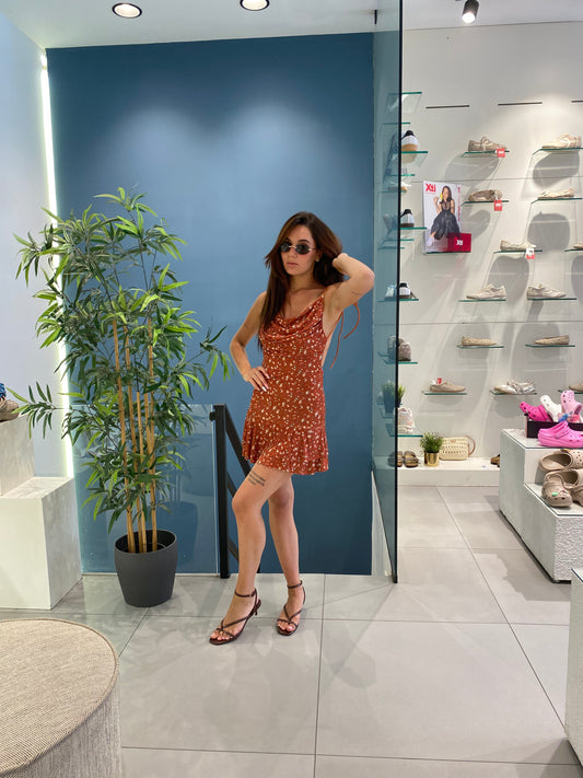 luna mini dress balza fiori