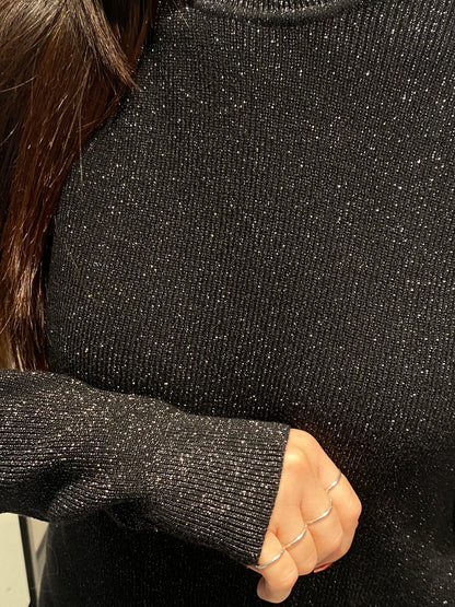 egg pull mezzo collo lurex