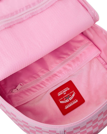 sprayground pink sip patch backpack