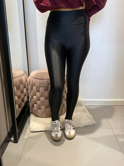 victor leggins pattina lucido