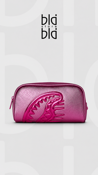 sprayground metallic pink