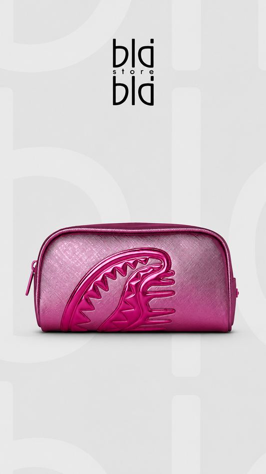 sprayground metallic pink