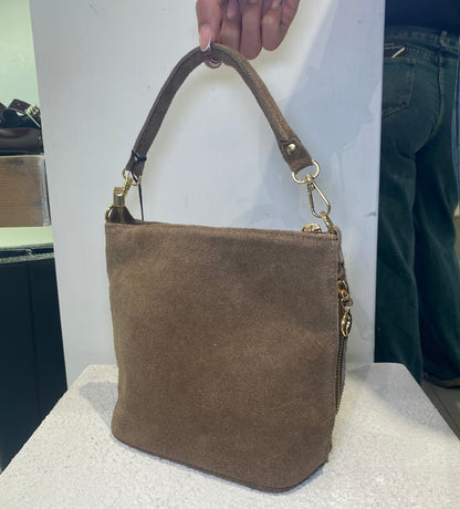 good vibes borsa zip laterali