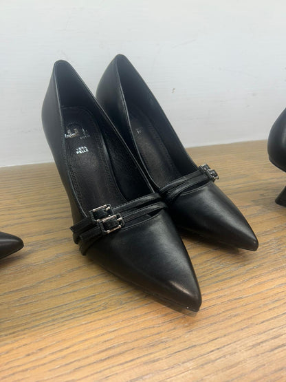 gold decollete doppio cinturino