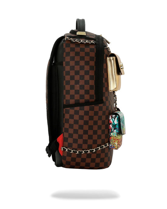 sprayground hanging pockets mix