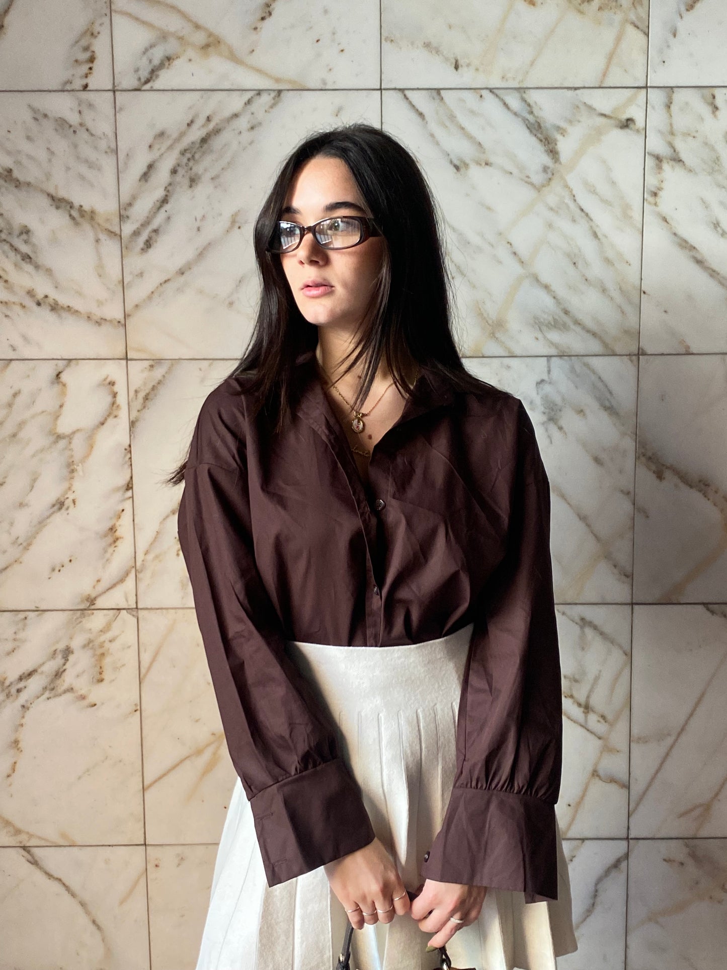 luna camicia cotone basic