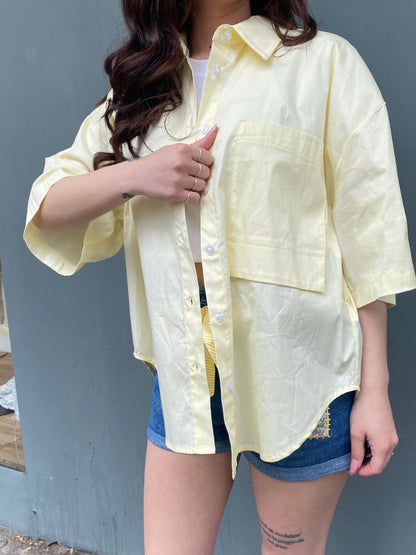 lumina camicia frange retro