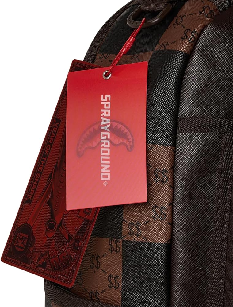 sprayground enlarged checks paris