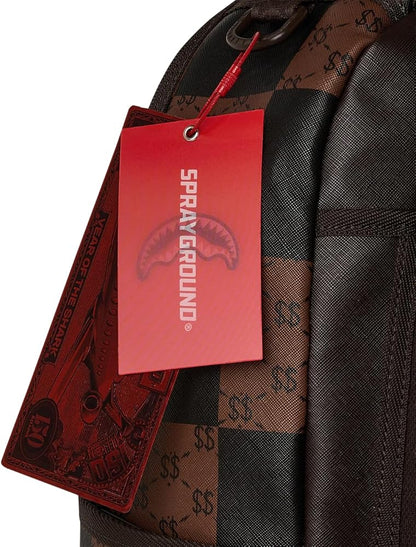 sprayground enlarged checks paris