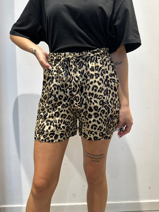 vicbee short laccio maculato