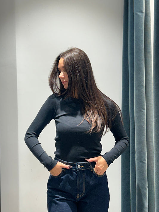 egg maglia costina basic