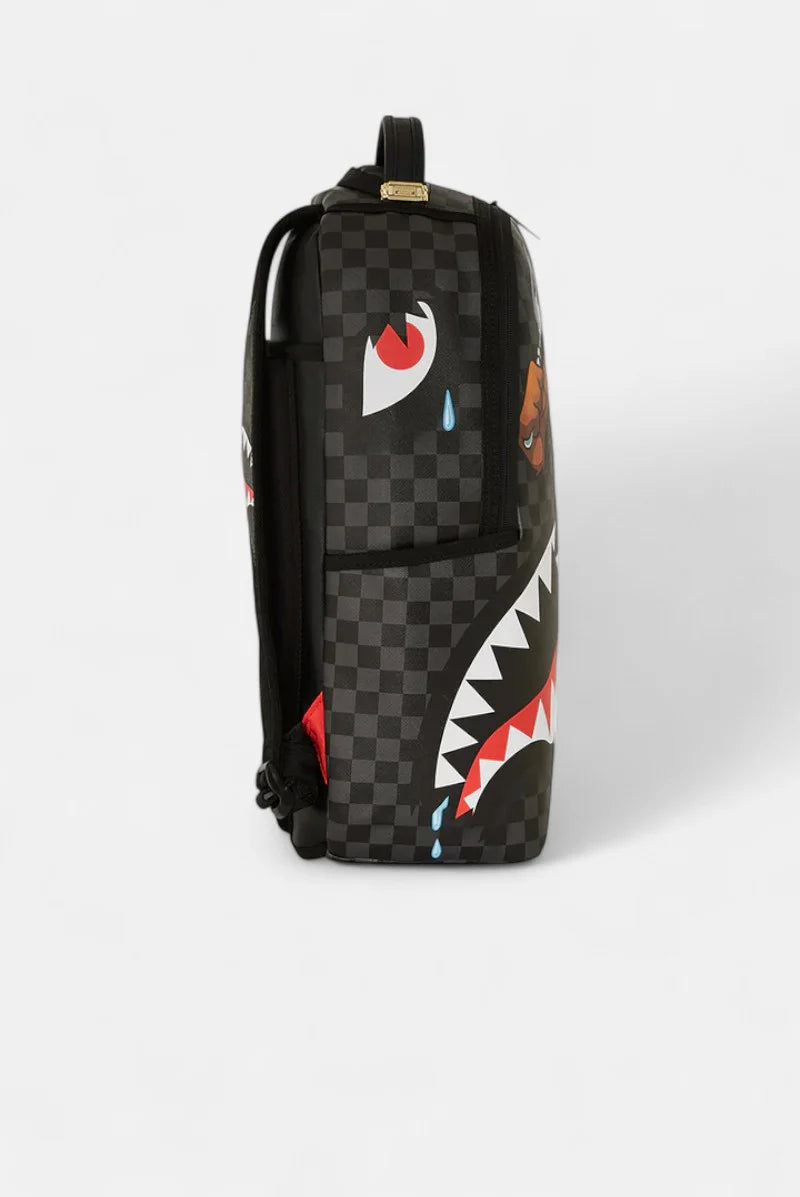 sprayground taz shark bite bag backpack