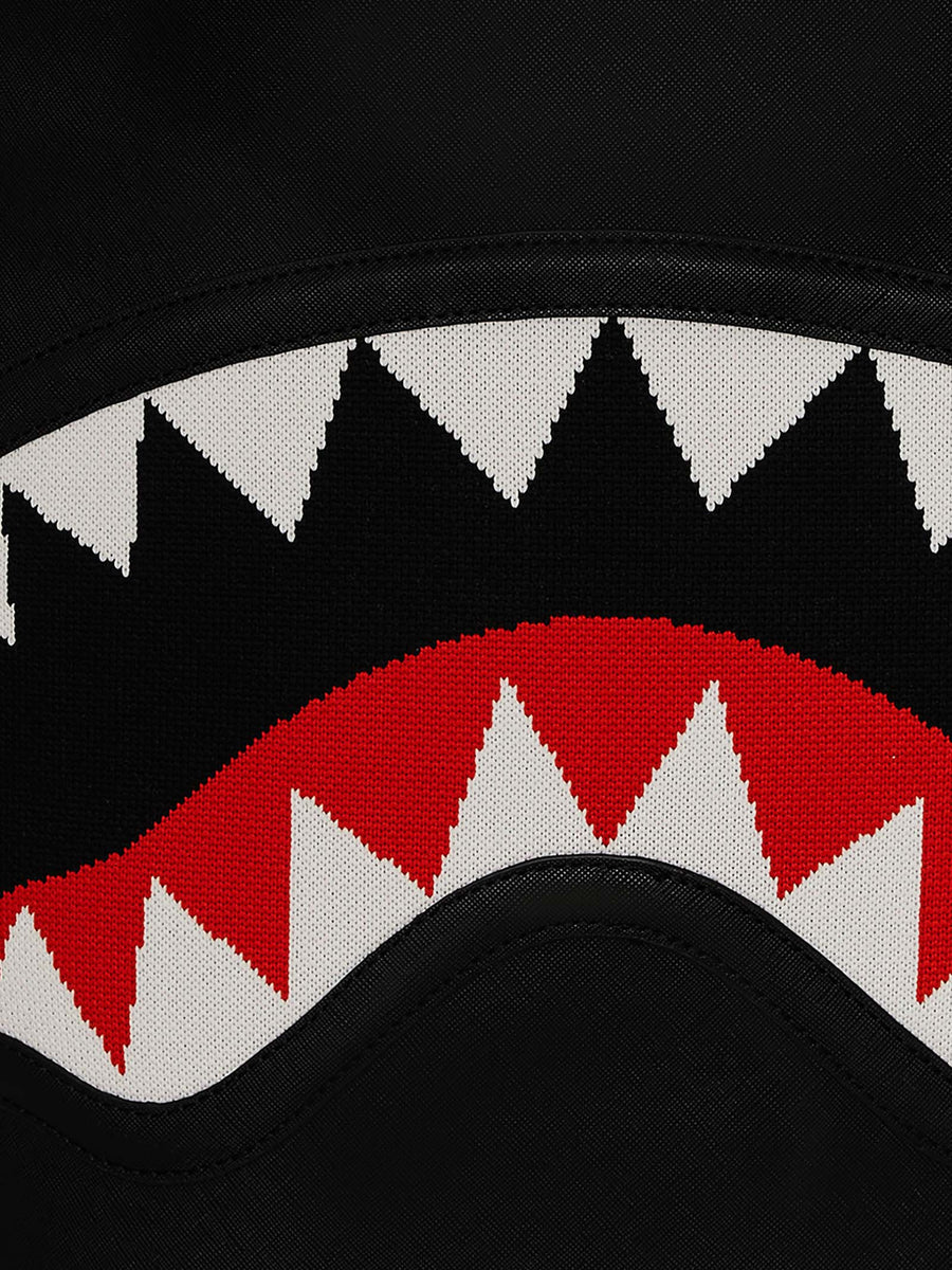 sprayground fly knit mouth backpack