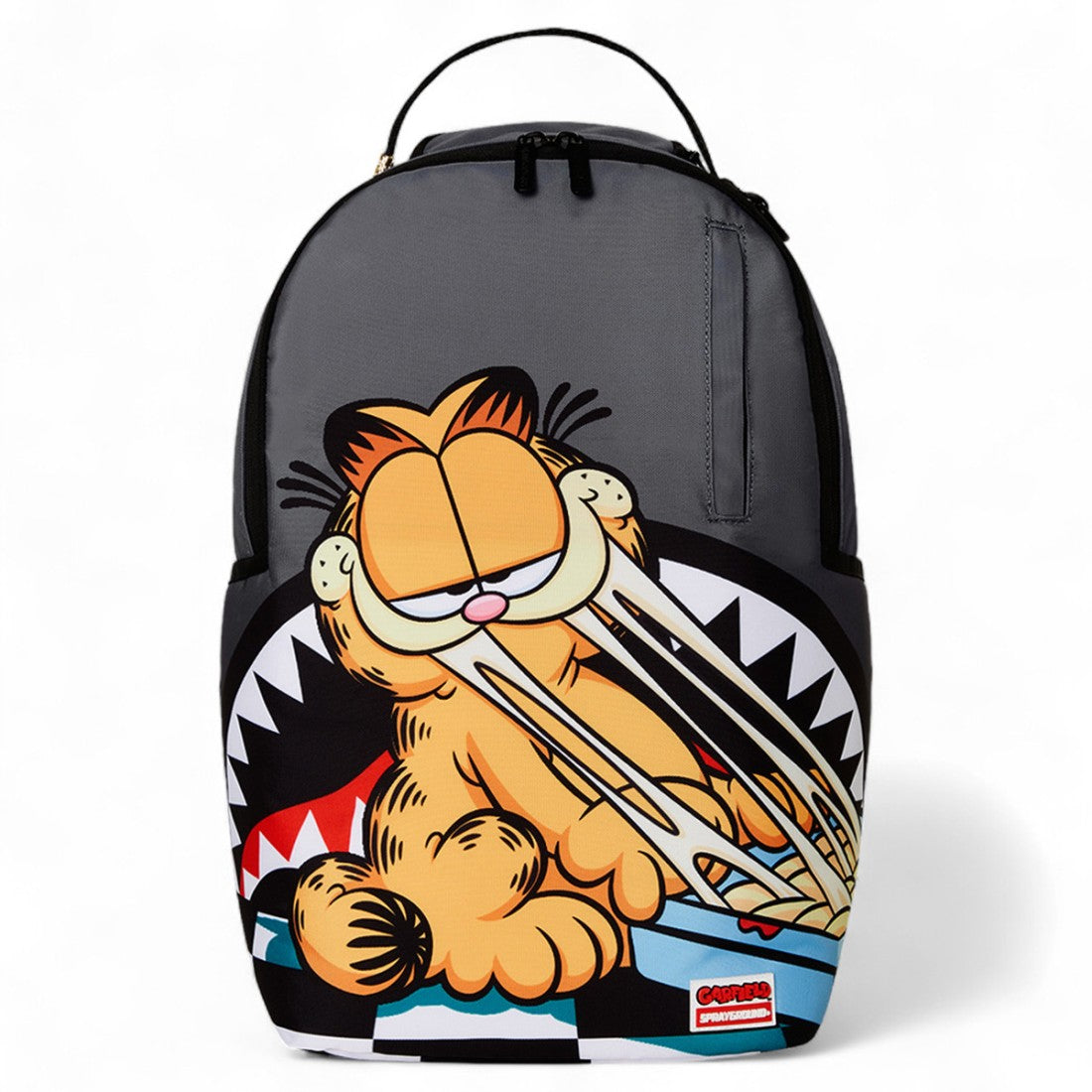 sprayground garfield cheesy backpack