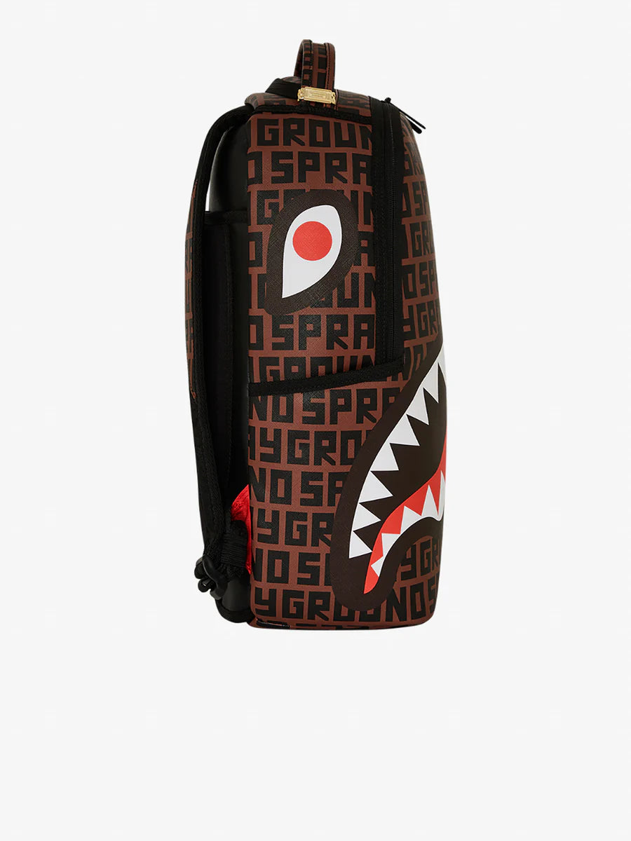 sprayground money split backpack