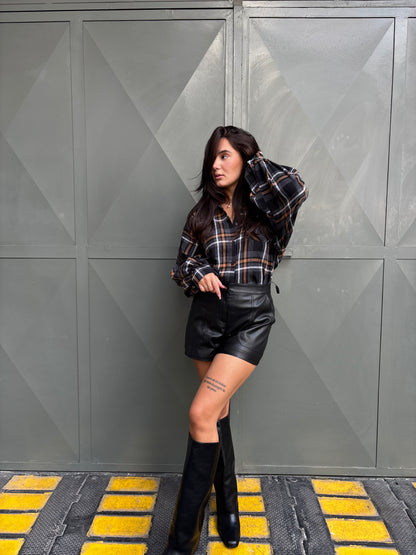 only shorts ecopelle