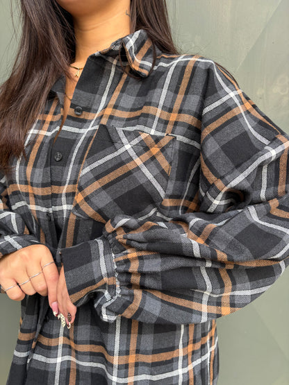 cor01 camicia quadri manica sbuffo