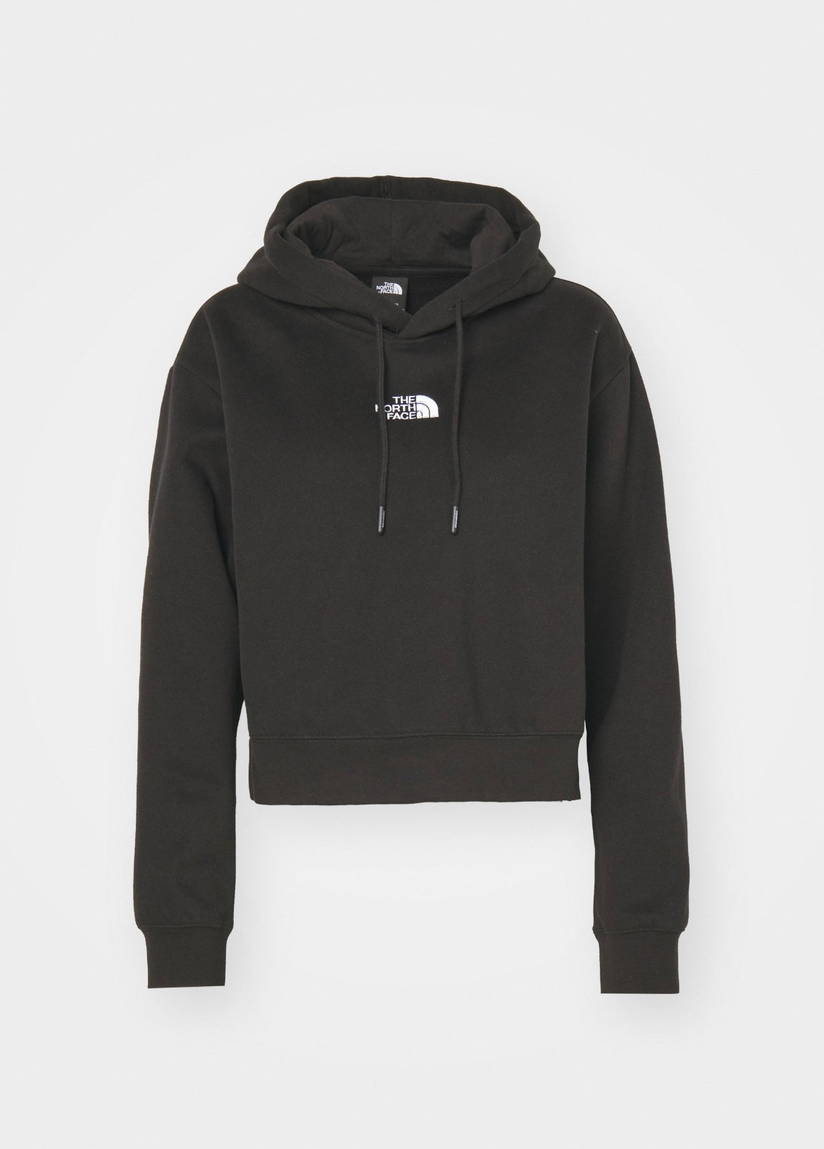 tnf w essential crop hoodie