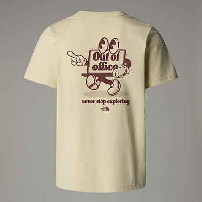 the north face unisex cartoon logo rlxd tee