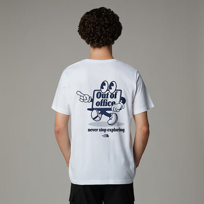 the north face unisex ss cartoon logo rlxd