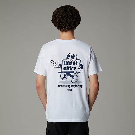 the north face unisex ss cartoon logo rlxd