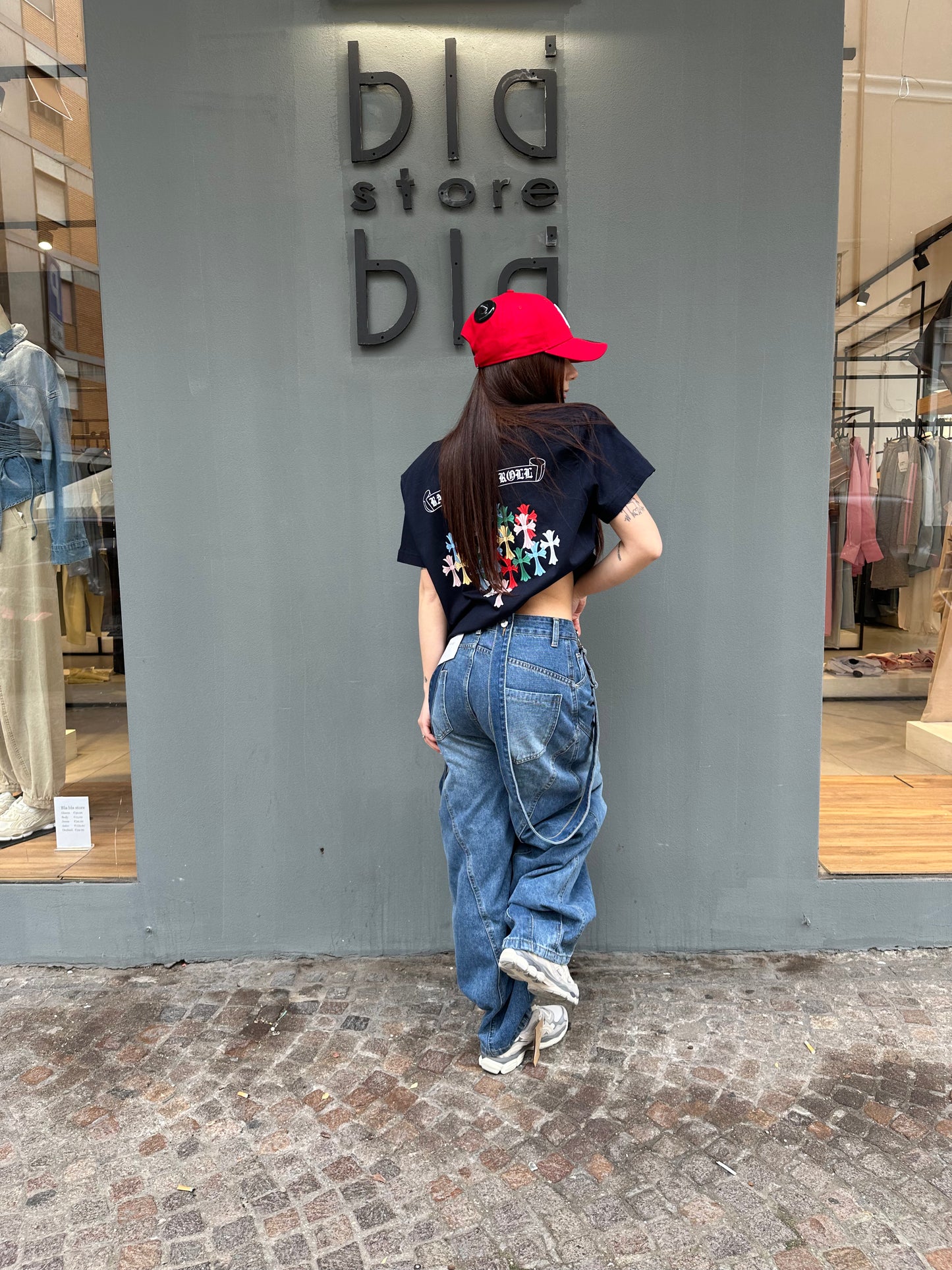 barock t-shirt m/m croci