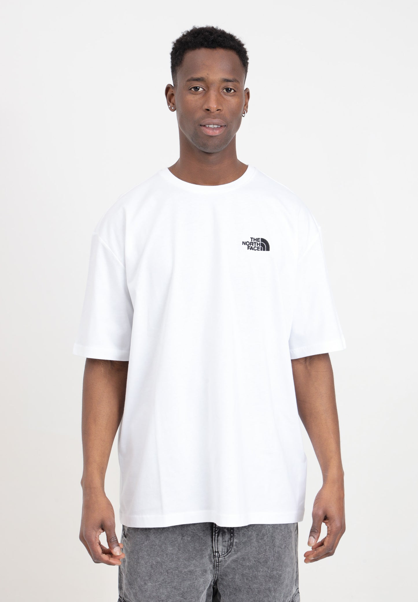 the north face m ss essntial ovrsz tee