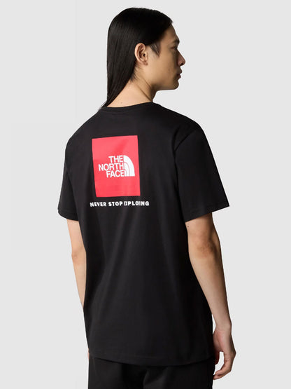 the north face m ss redbox tee