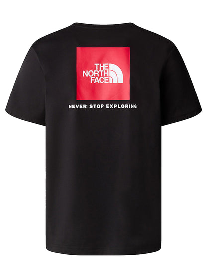 the north face m ss redbox tee