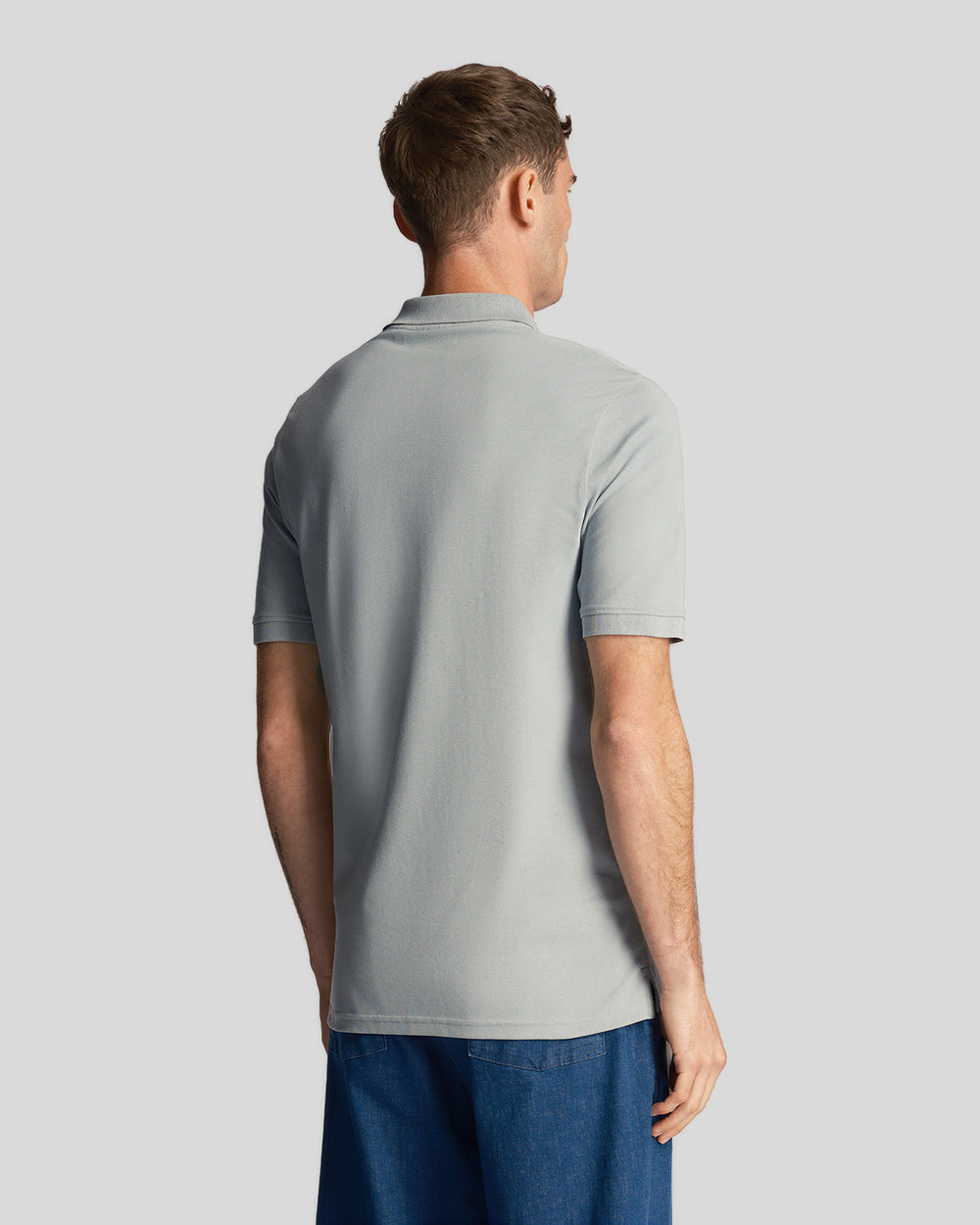 lyle & scott plain polo shirt