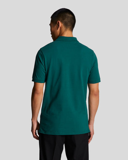 lyle & scott plain polo shirt