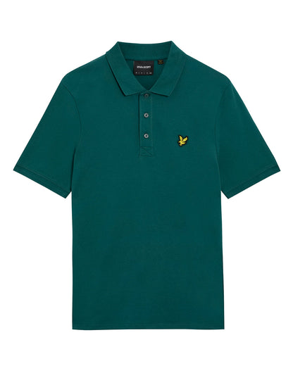 lyle & scott plain polo shirt