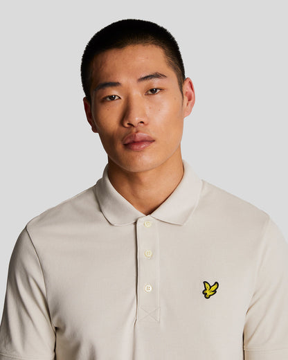 lyle & scott plain polo shirt