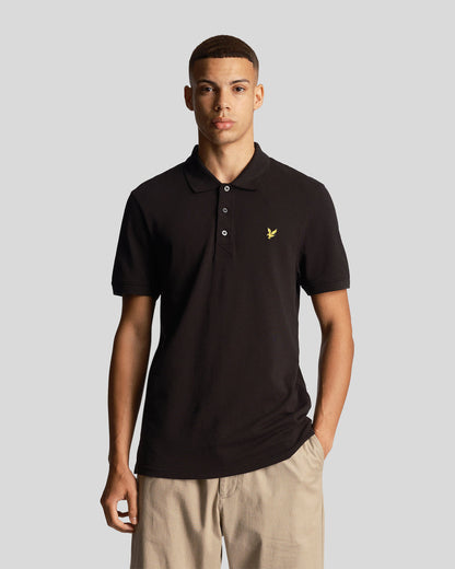 lyle & scott plain polo shirt