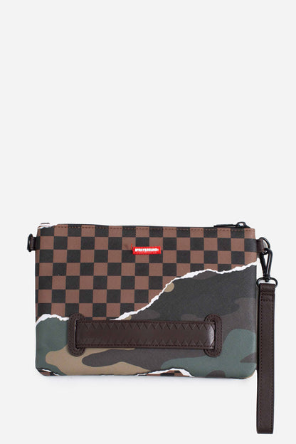 sprayground tear it up camo pochette