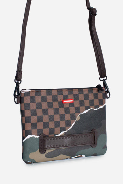 sprayground tear it up camo pochette