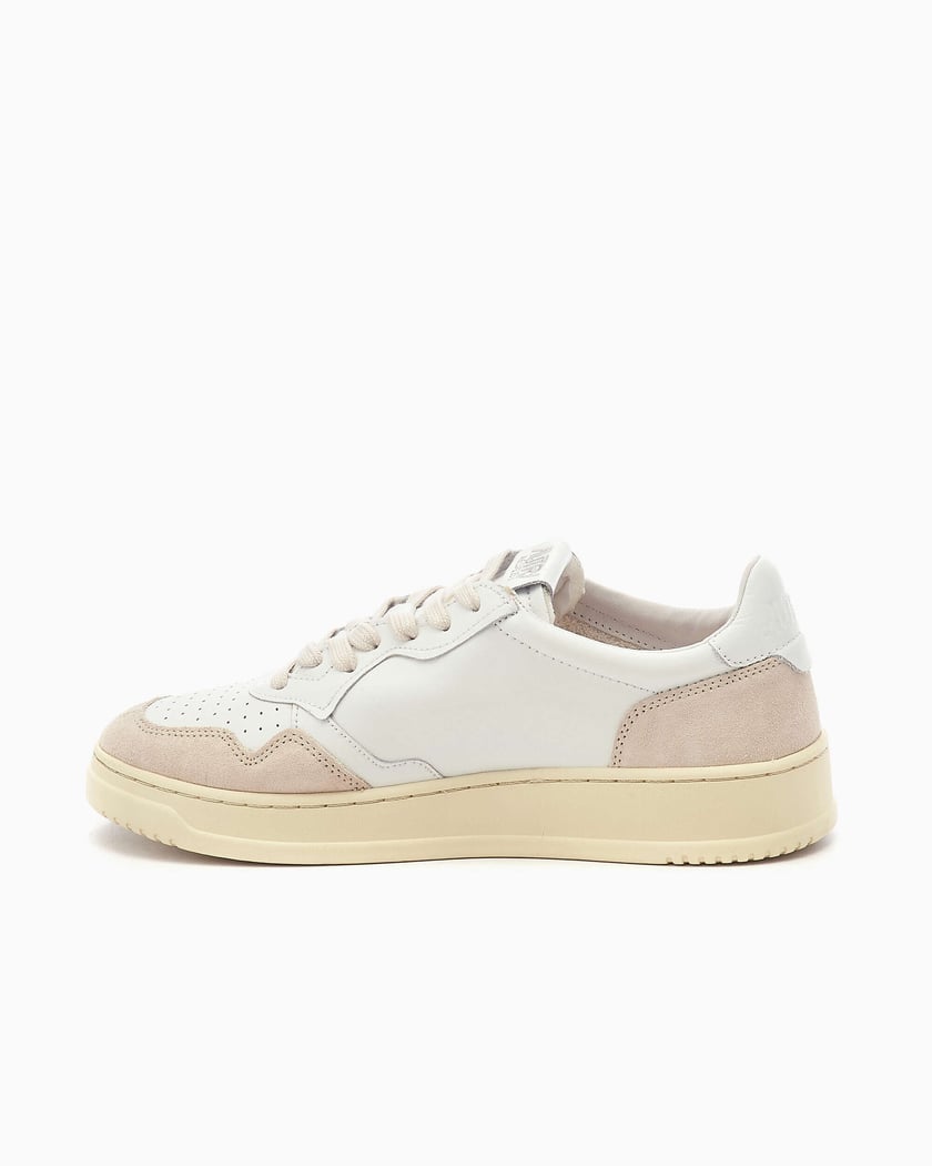 autry sneakers pelle + camoscio