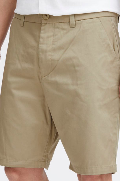 solid shorts chinos cotton