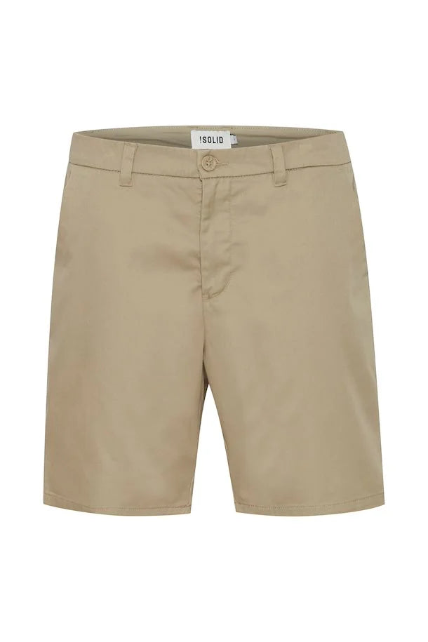 solid shorts chinos cotton