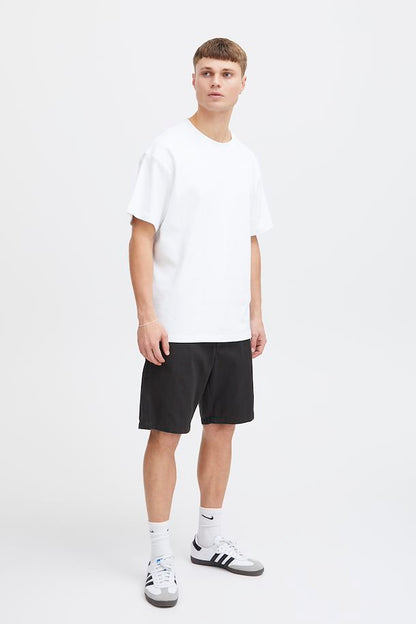 solid shorts chinos cotton